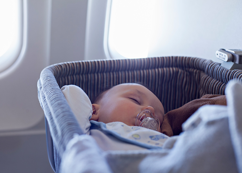 Un bébé qui dort