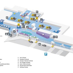 Zone de récupération des bagages